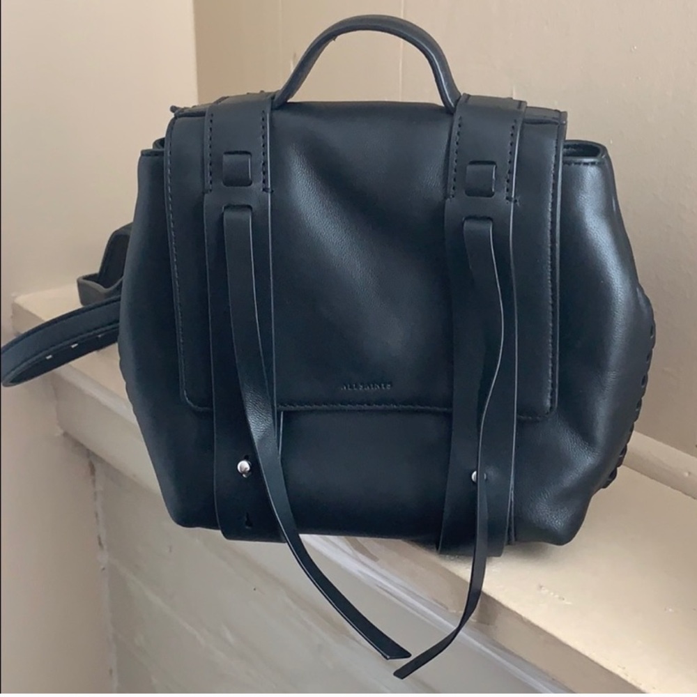 BRAND NEW! All Saints Mini Backpack With Dust Bag